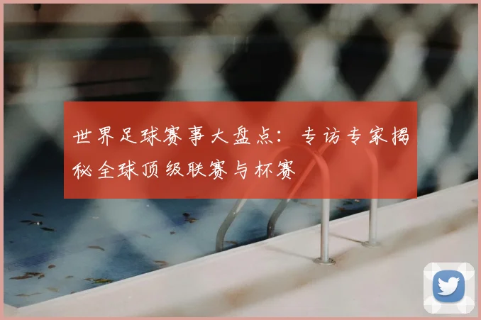 世界足球赛事大盘点:专访专家揭秘全球顶级联赛与杯赛